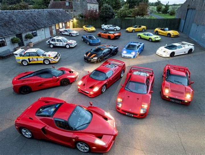 $65 Million Supercar Collection Up For Bid!